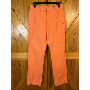 Vineyard Vines LINKS Trouser Pants Coral Men's Size 30x32 (8035) Read